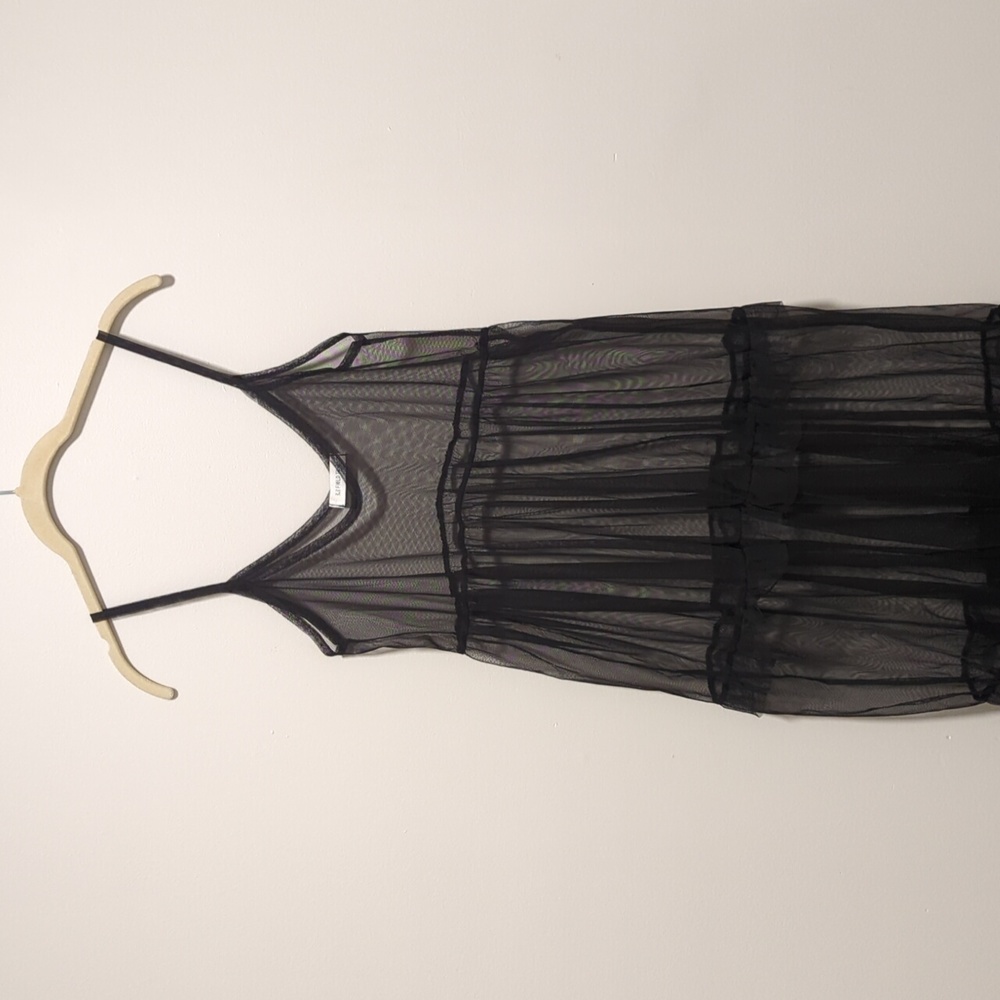 Sheer Black Dress